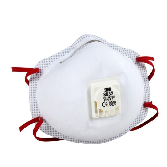3M 8833防塵防金屬煙口罩--廣州防護(hù)口罩批發(fā)商