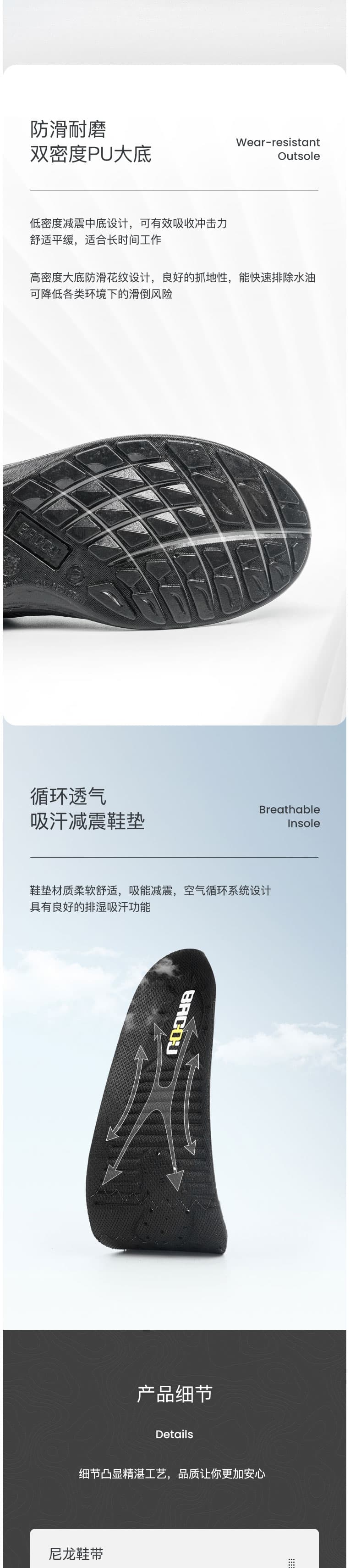 霍尼韋爾 Honeywell（巴固）SHBS00102 防靜電安全鞋 運動款